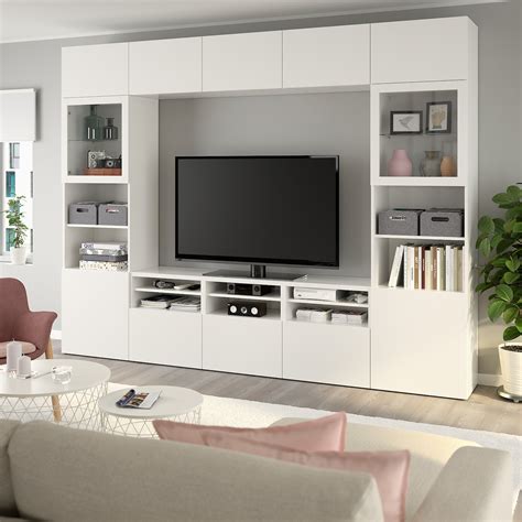 ikea television wall units|wall mounted besta tv unit.